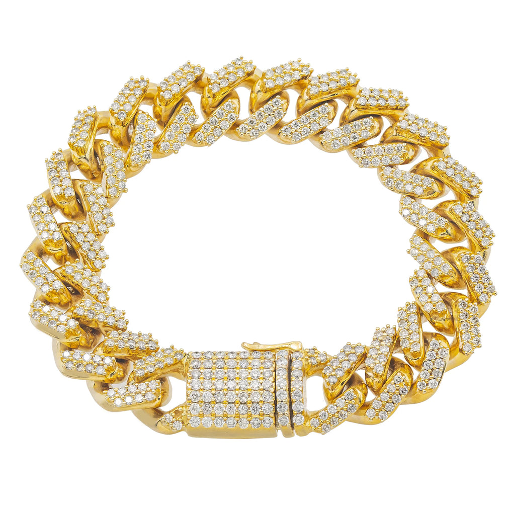 Diamond Prong Set Cuban