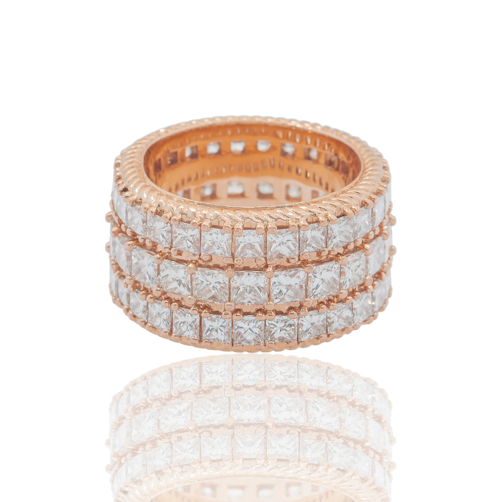 Diamond Princess Cut Ring