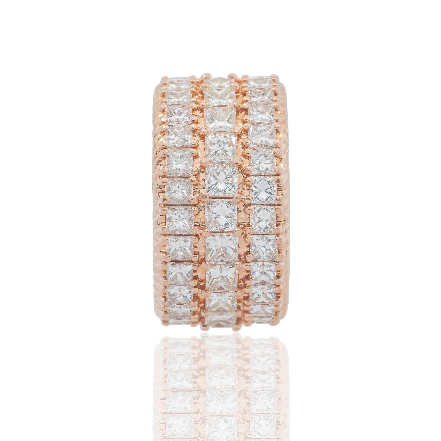 Diamond Princess Cut Ring