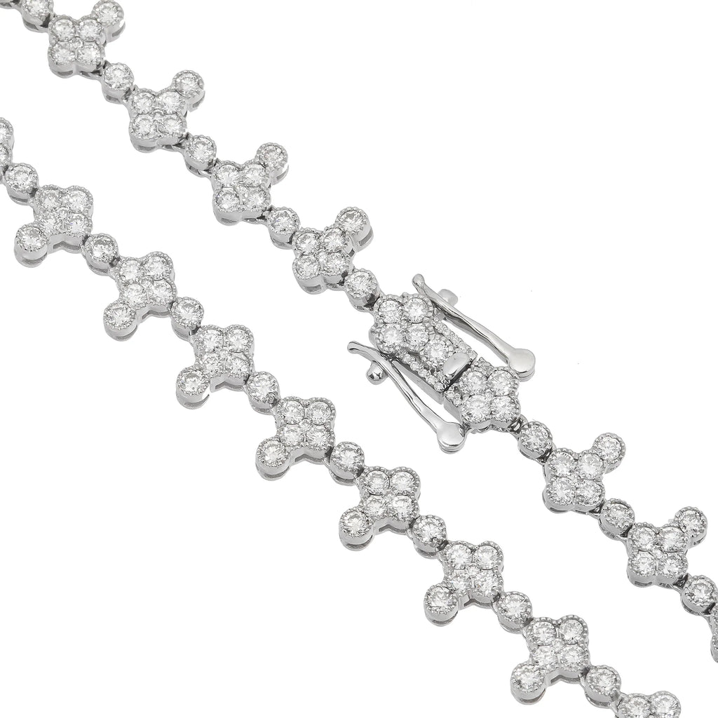 DIAMOND CROSS NECKLACE