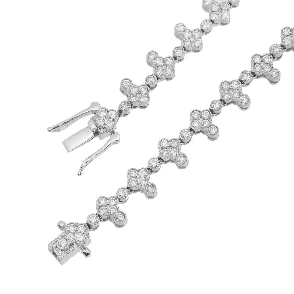 DIAMOND CROSS NECKLACE