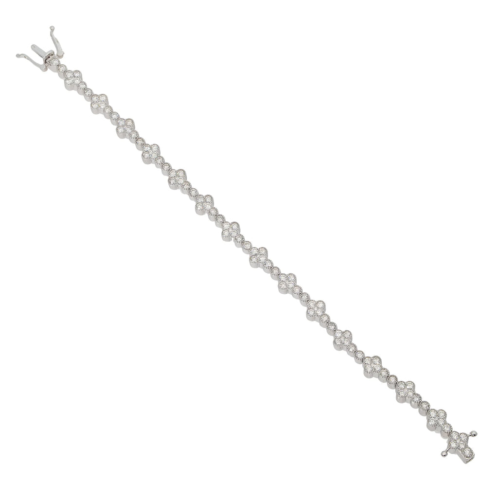 Diamond Cross Bracelet