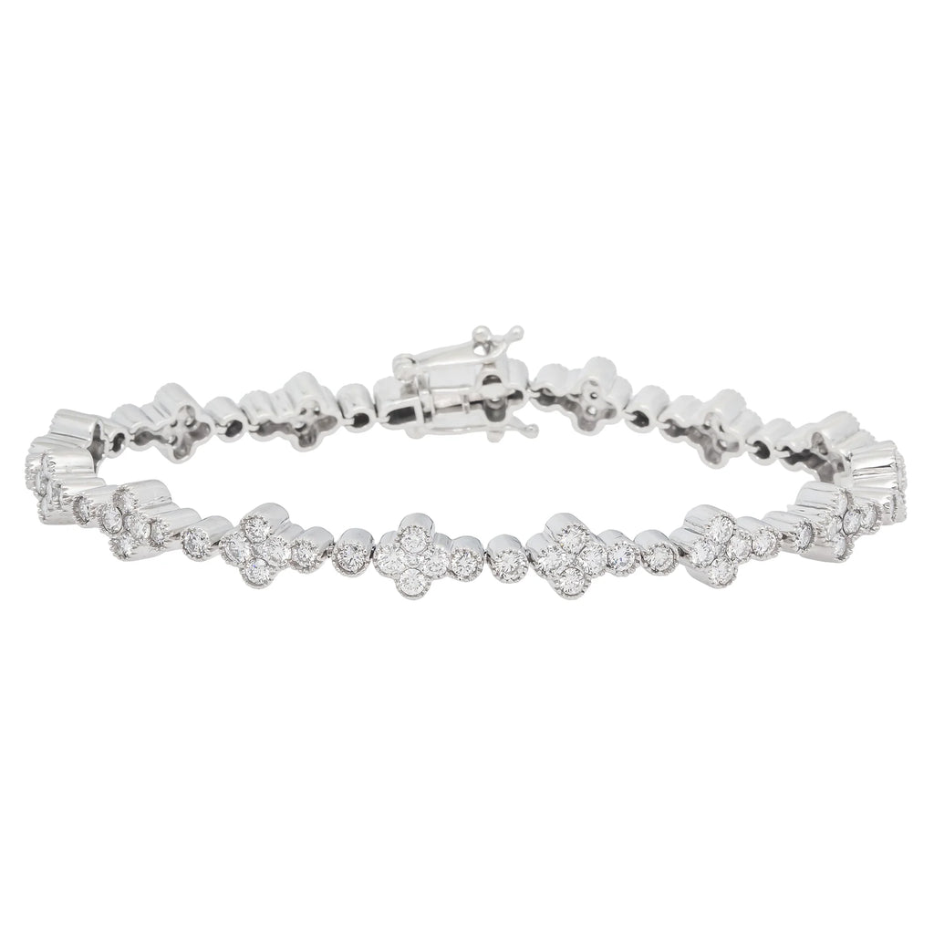 Diamond Cross Bracelet