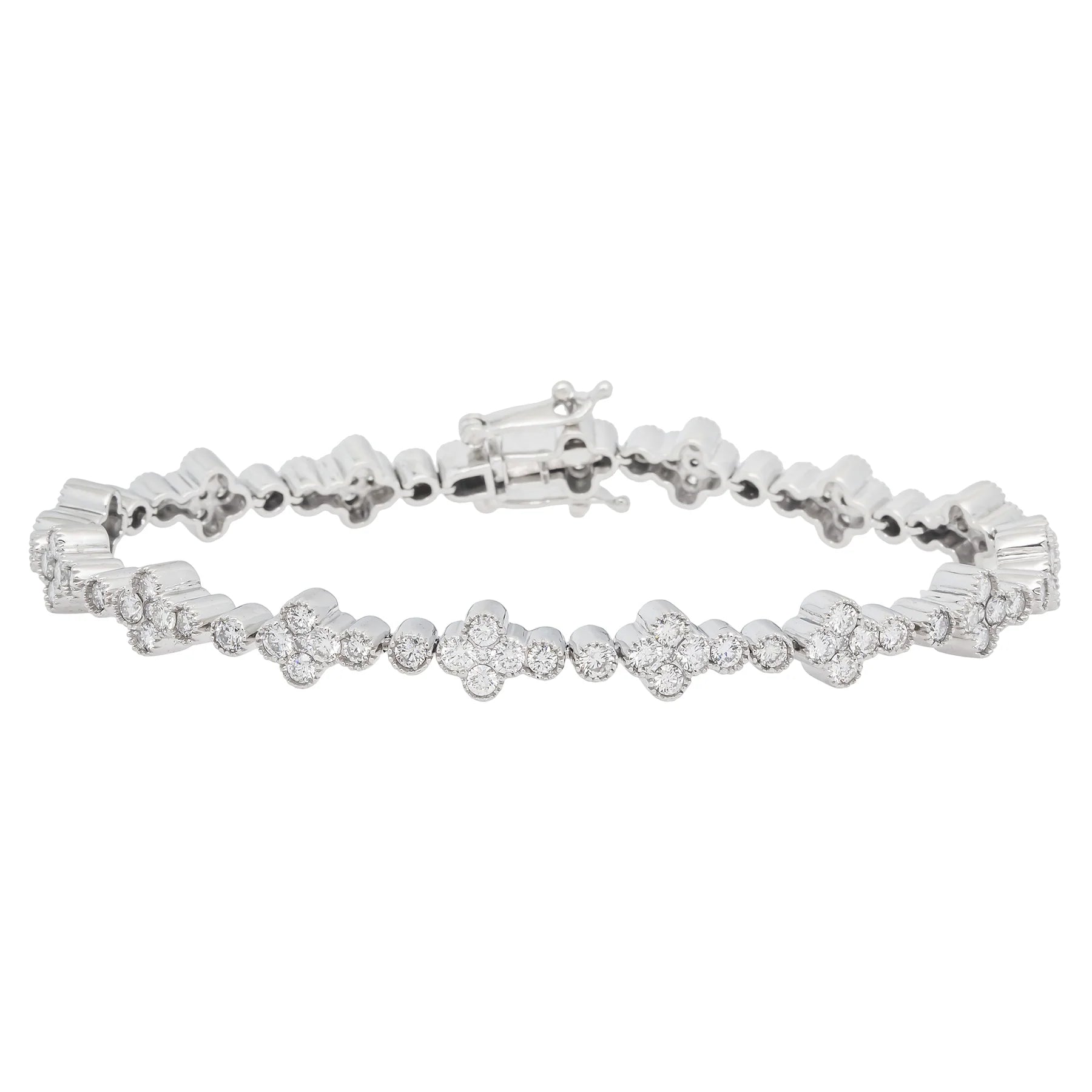 Diamond Cross Bracelet