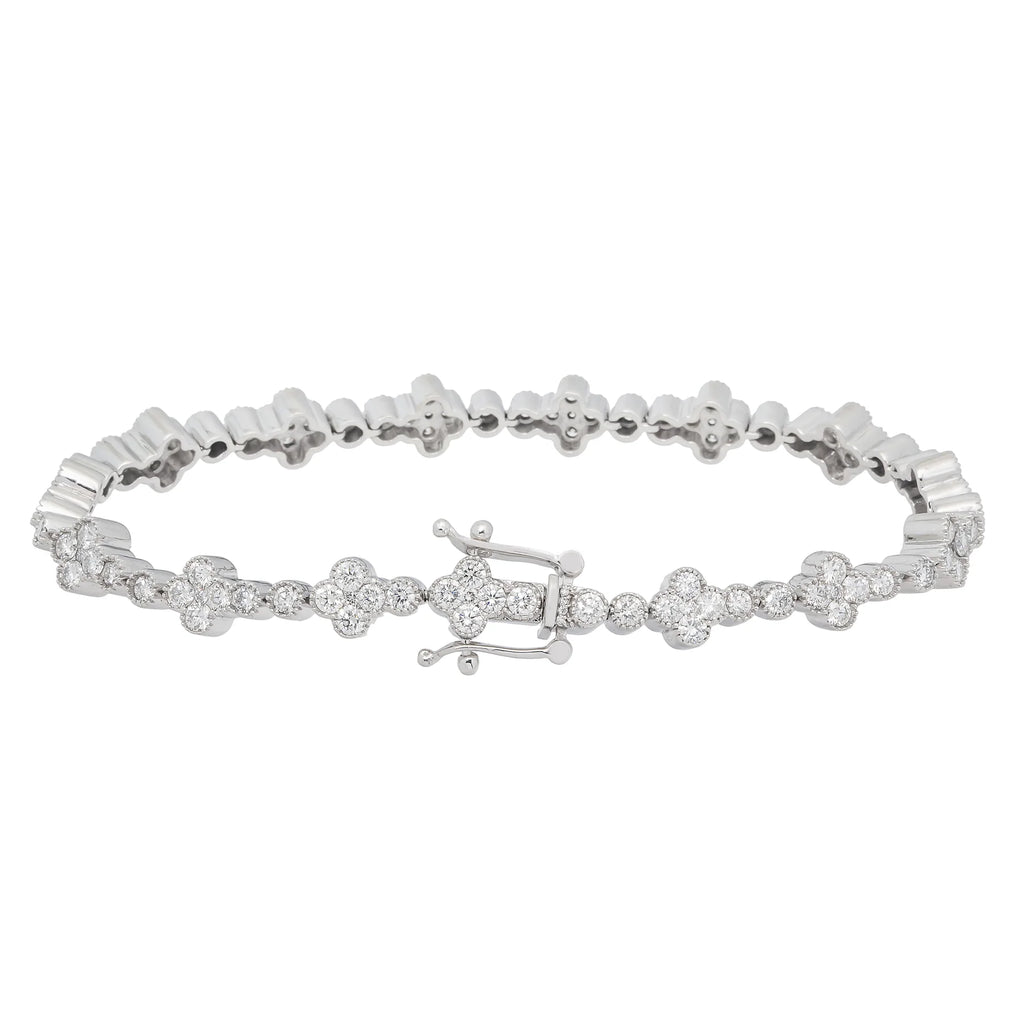Diamond Cross Bracelet
