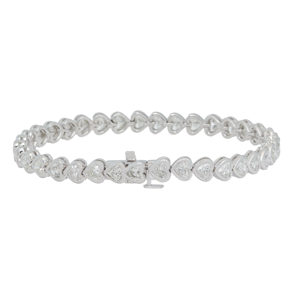 Diamond Heart Bracelet