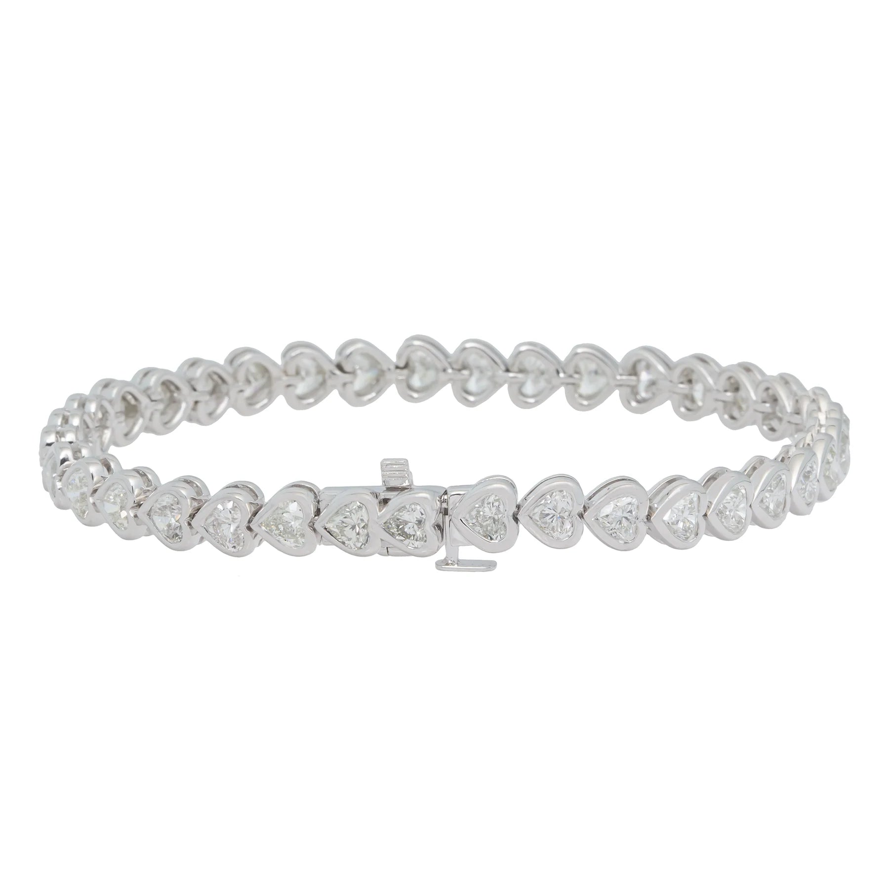 Diamond Heart Bracelet