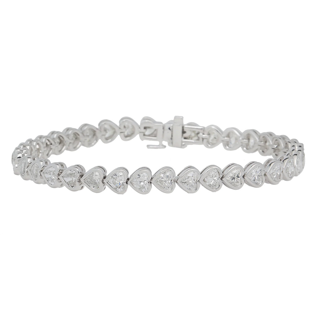 Diamond Heart Bracelet