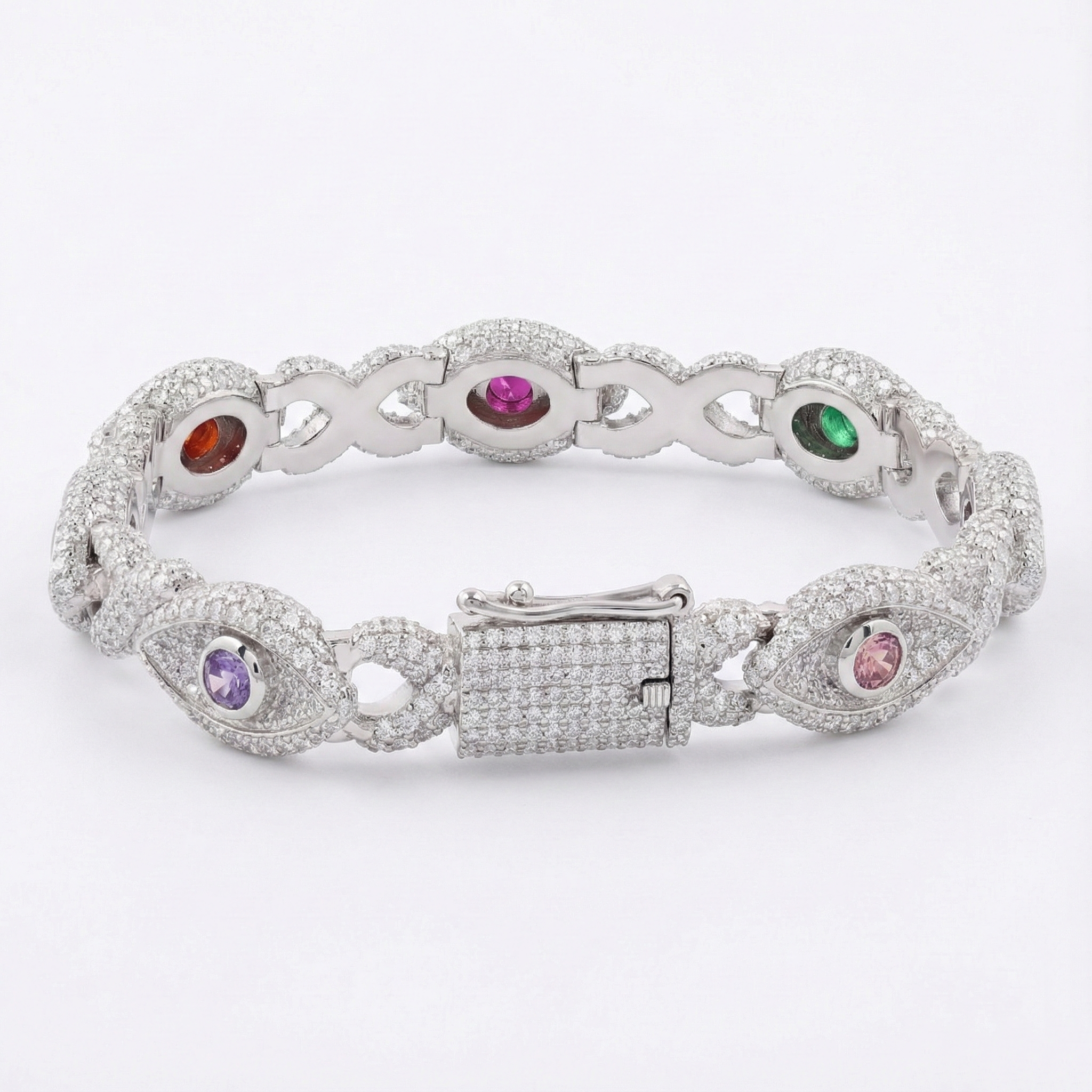 IMPERIAL RUBI FLOWER BRACELET