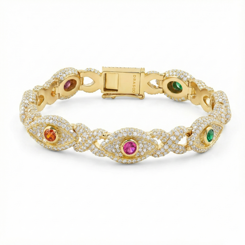 IMPERIAL RUBI FLOWER BRACELET