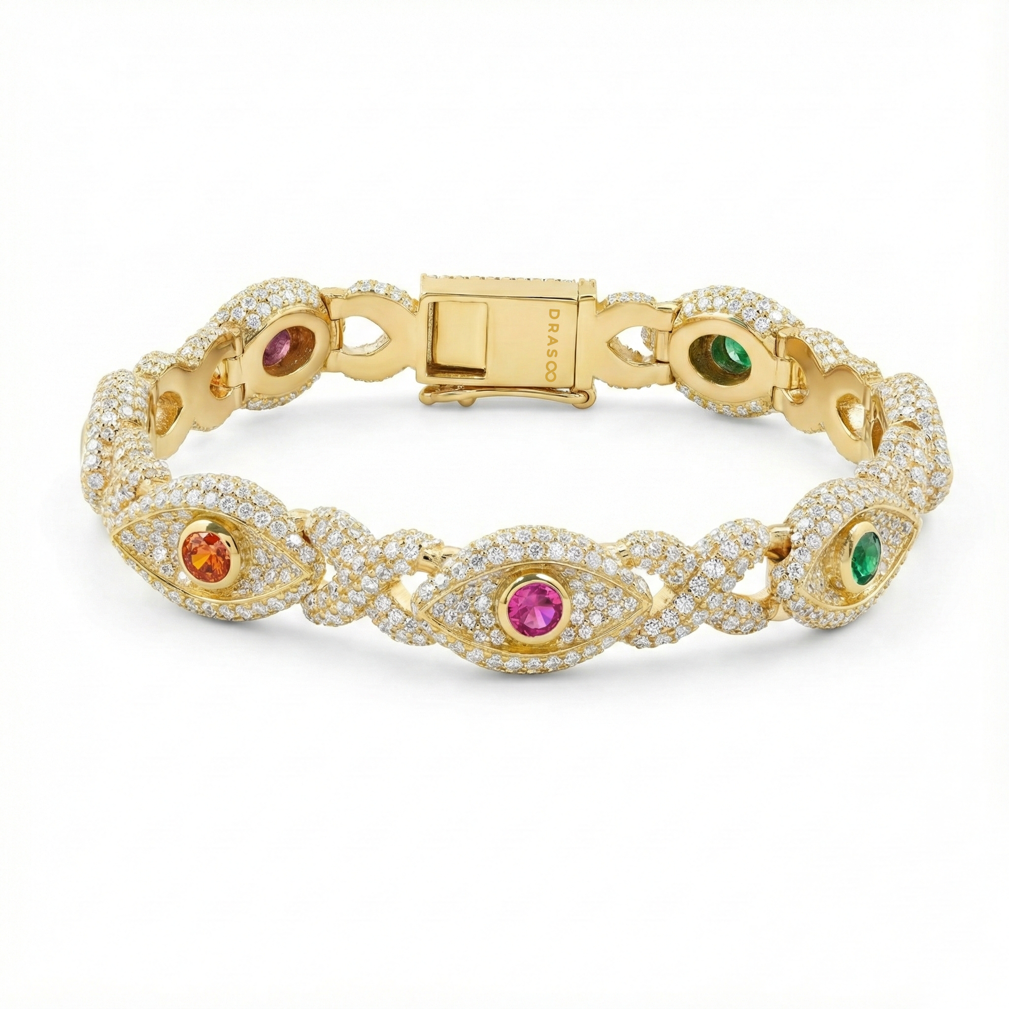 IMPERIAL RUBI FLOWER BRACELET