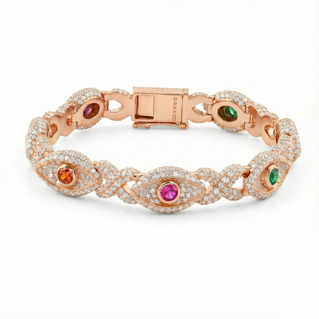 IMPERIAL RUBI FLOWER BRACELET