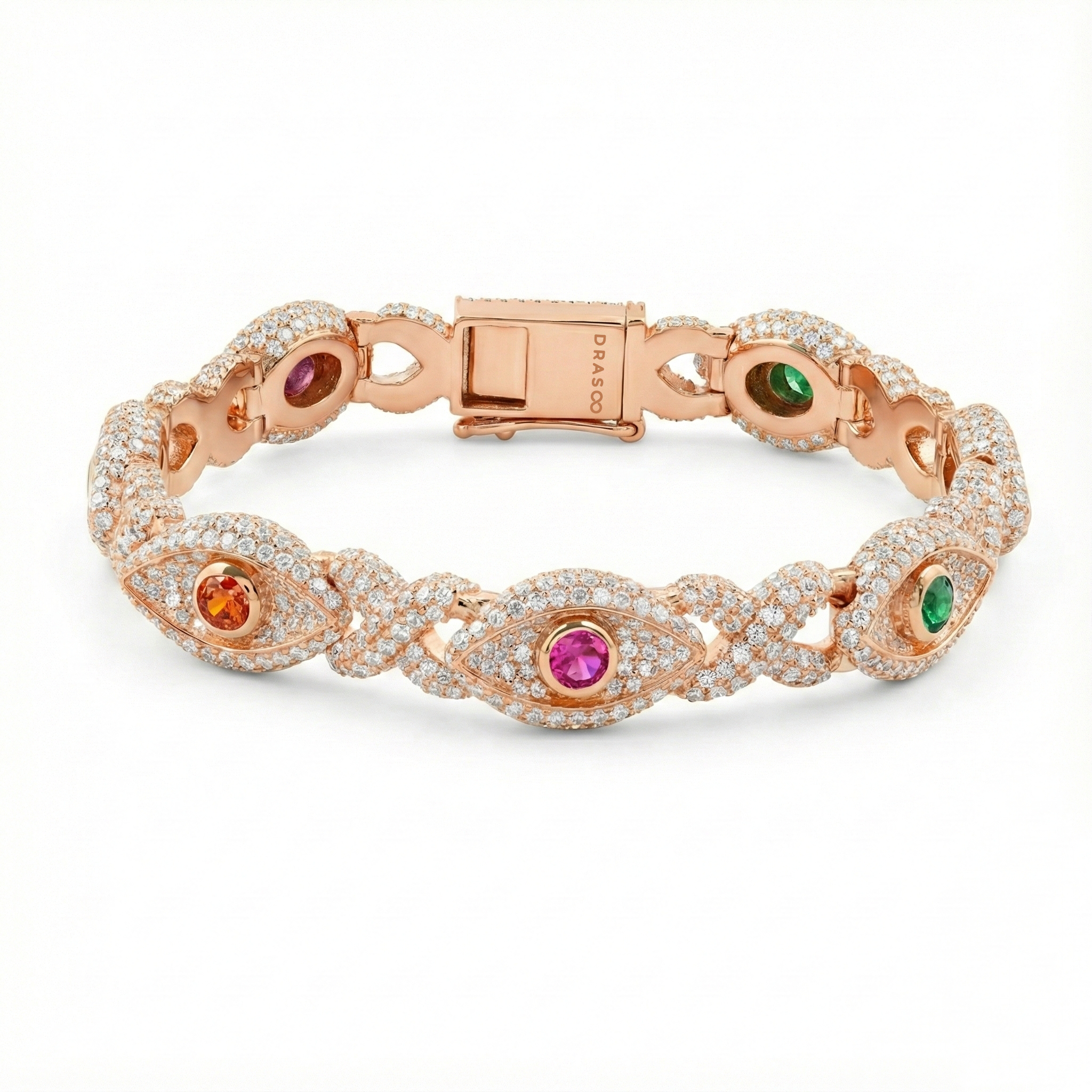 IMPERIAL RUBI FLOWER BRACELET