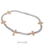 BAGUETTE CUBAN CROSS CHAIN