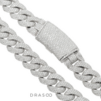 FLOWER SETTING DIAMOND CUBAN