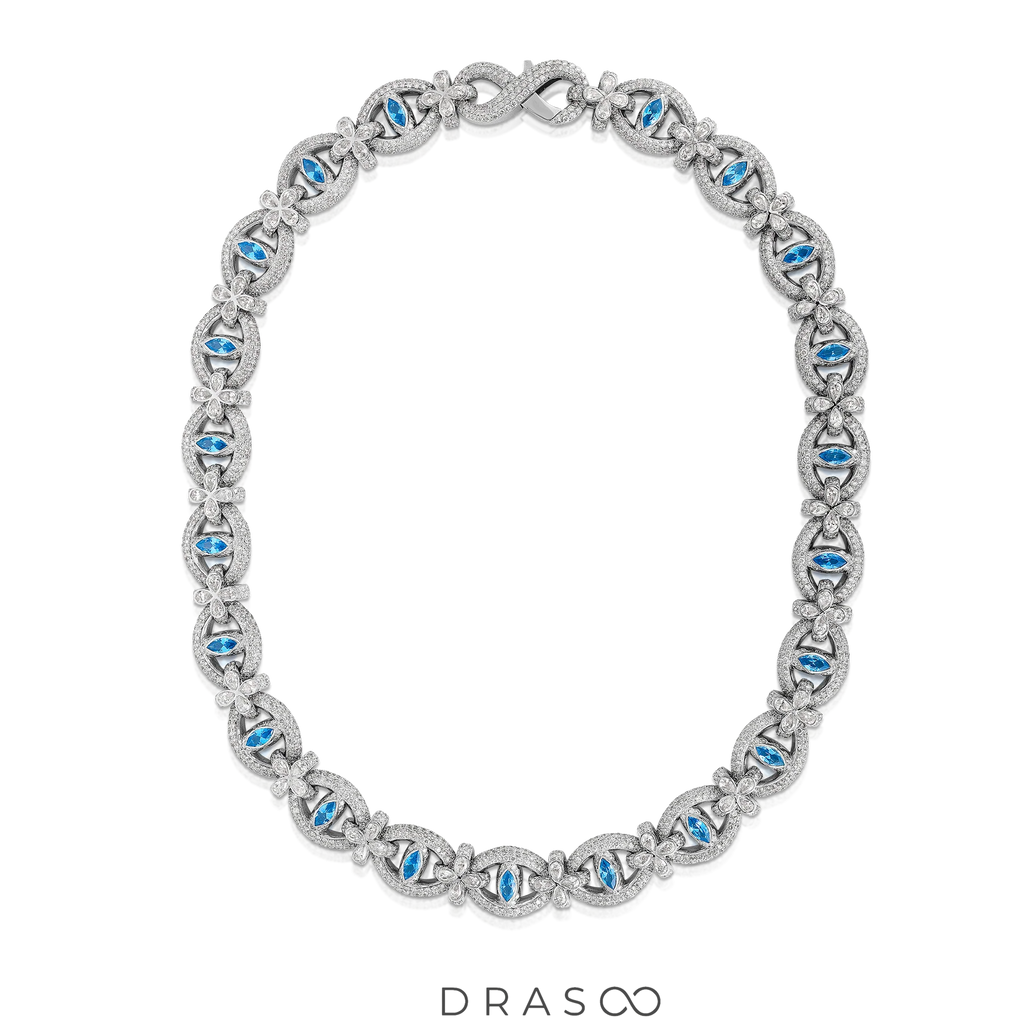 THE EYE CLOVER LINK CHAIN