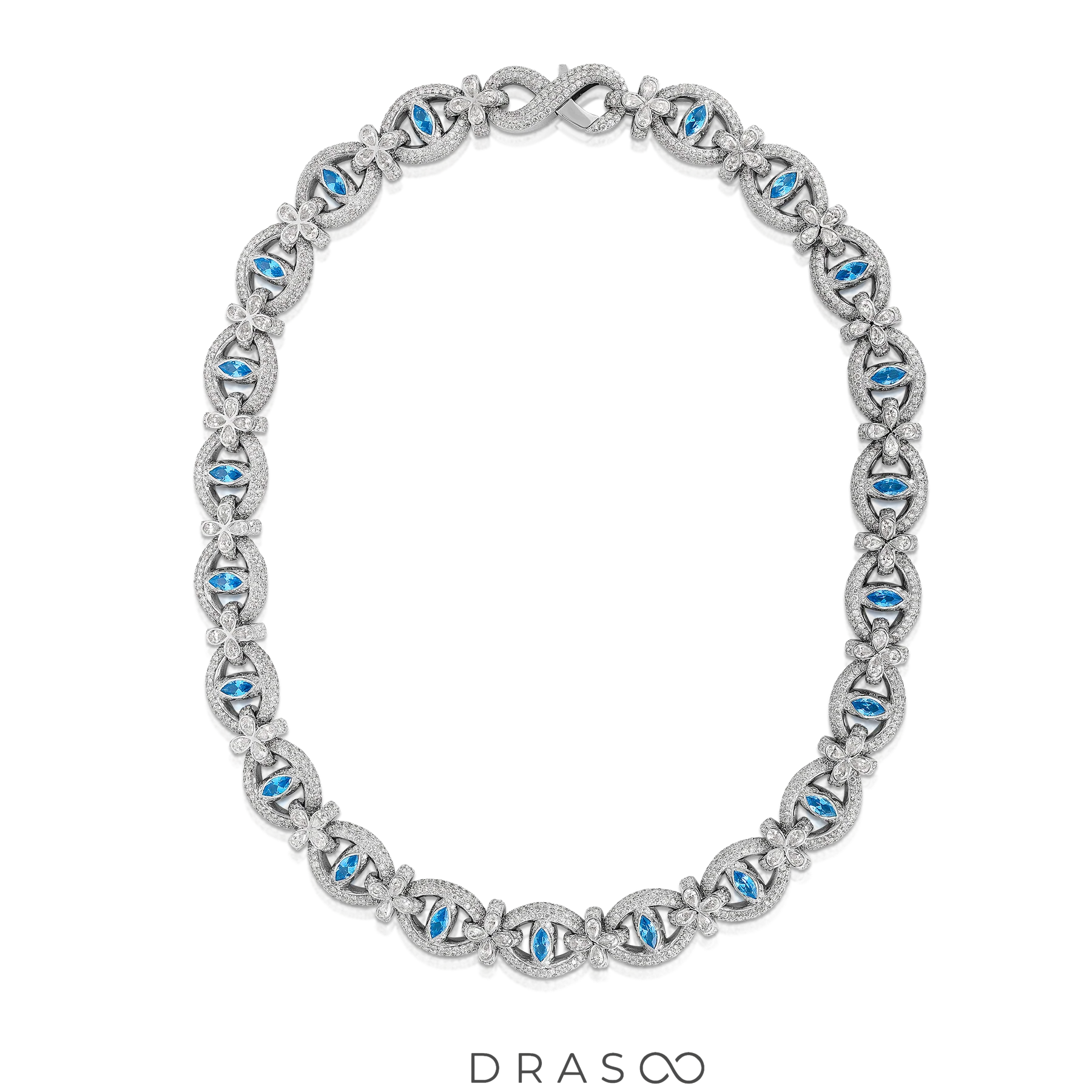 THE EYE CLOVER LINK CHAIN