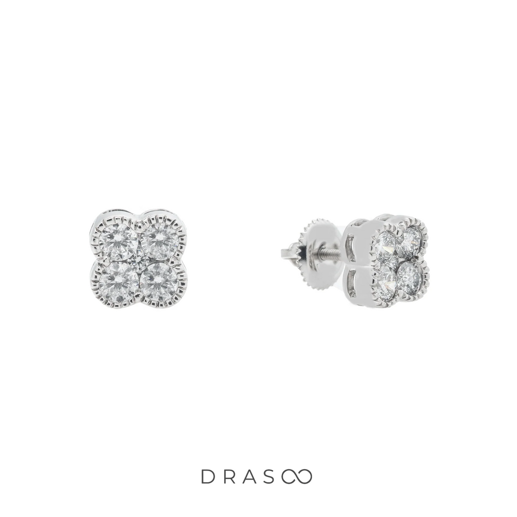 LUNA CLUSTER STUDS