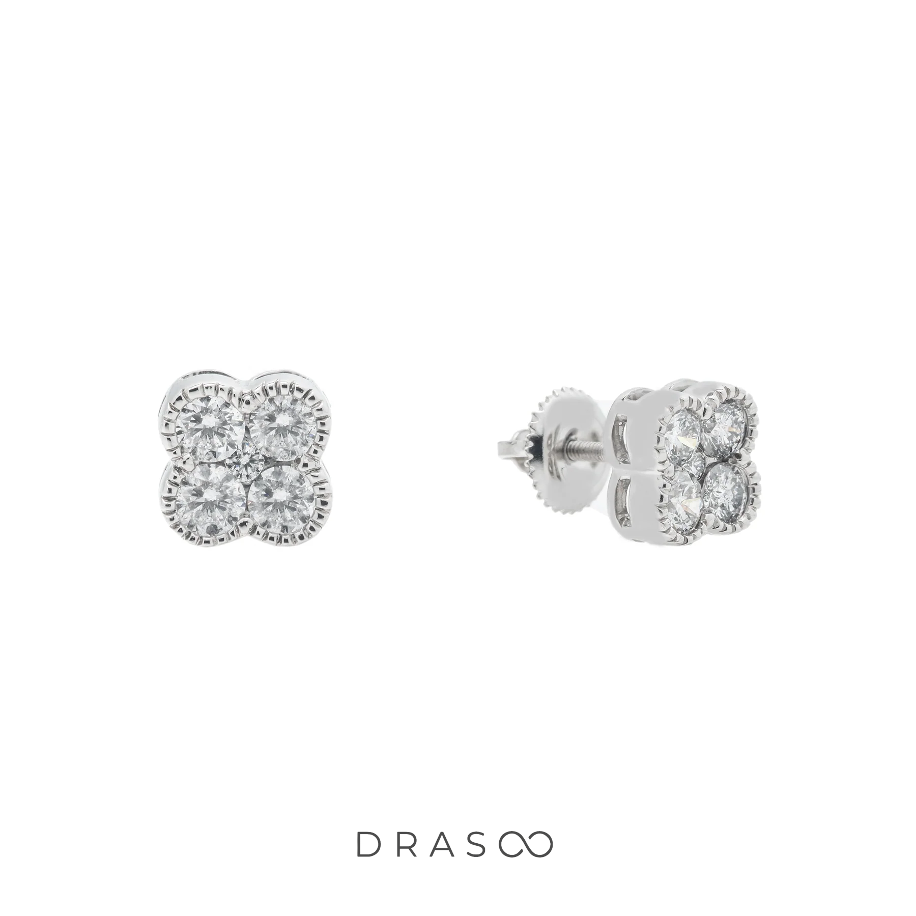 LUNA CLUSTER STUDS