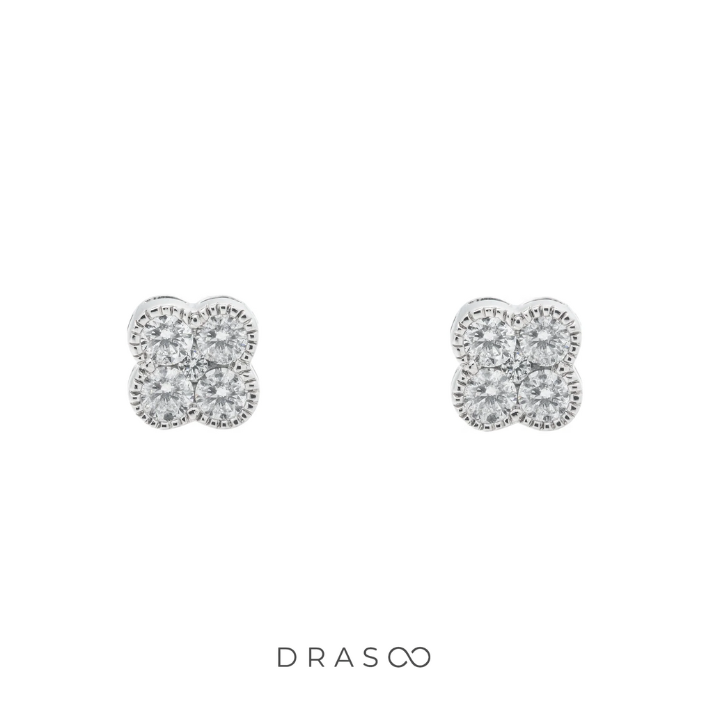 LUNA CLUSTER STUDS