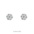 ORBIT DIAMOND CLUSTER STUDS
