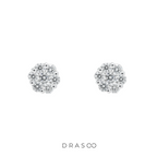ORBIT DIAMOND CLUSTER STUDS