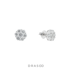 ORBIT DIAMOND CLUSTER STUDS