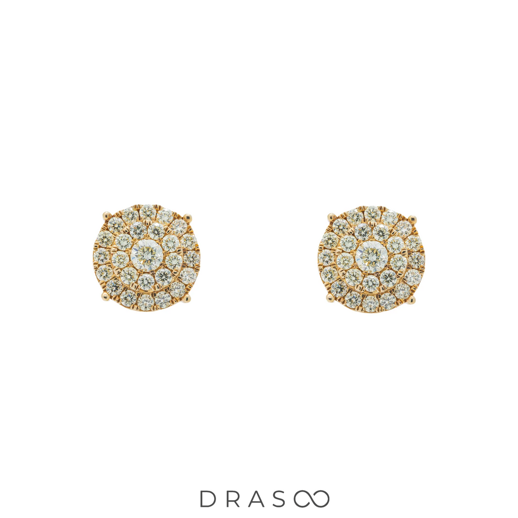 DUCHESS BLOOM CLUSTER STUDS
