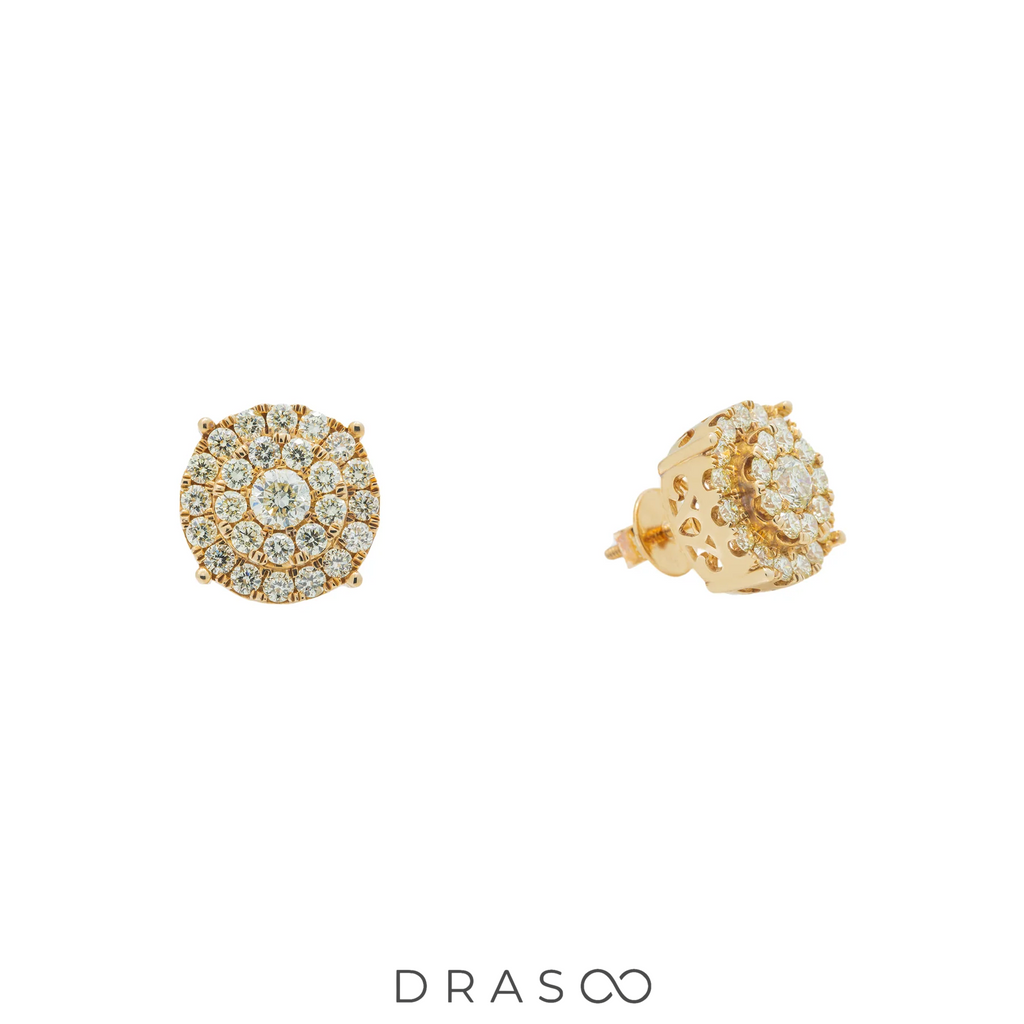 DUCHESS BLOOM CLUSTER STUDS