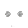 PLATINA CLUSTER STUDS