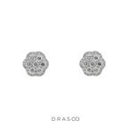 PLATINA CLUSTER STUDS