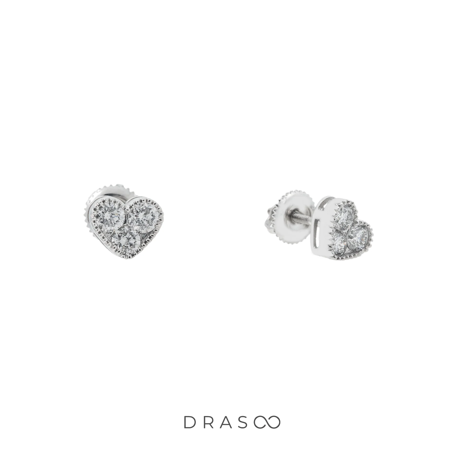 HEART ETERNITY EARRINGS