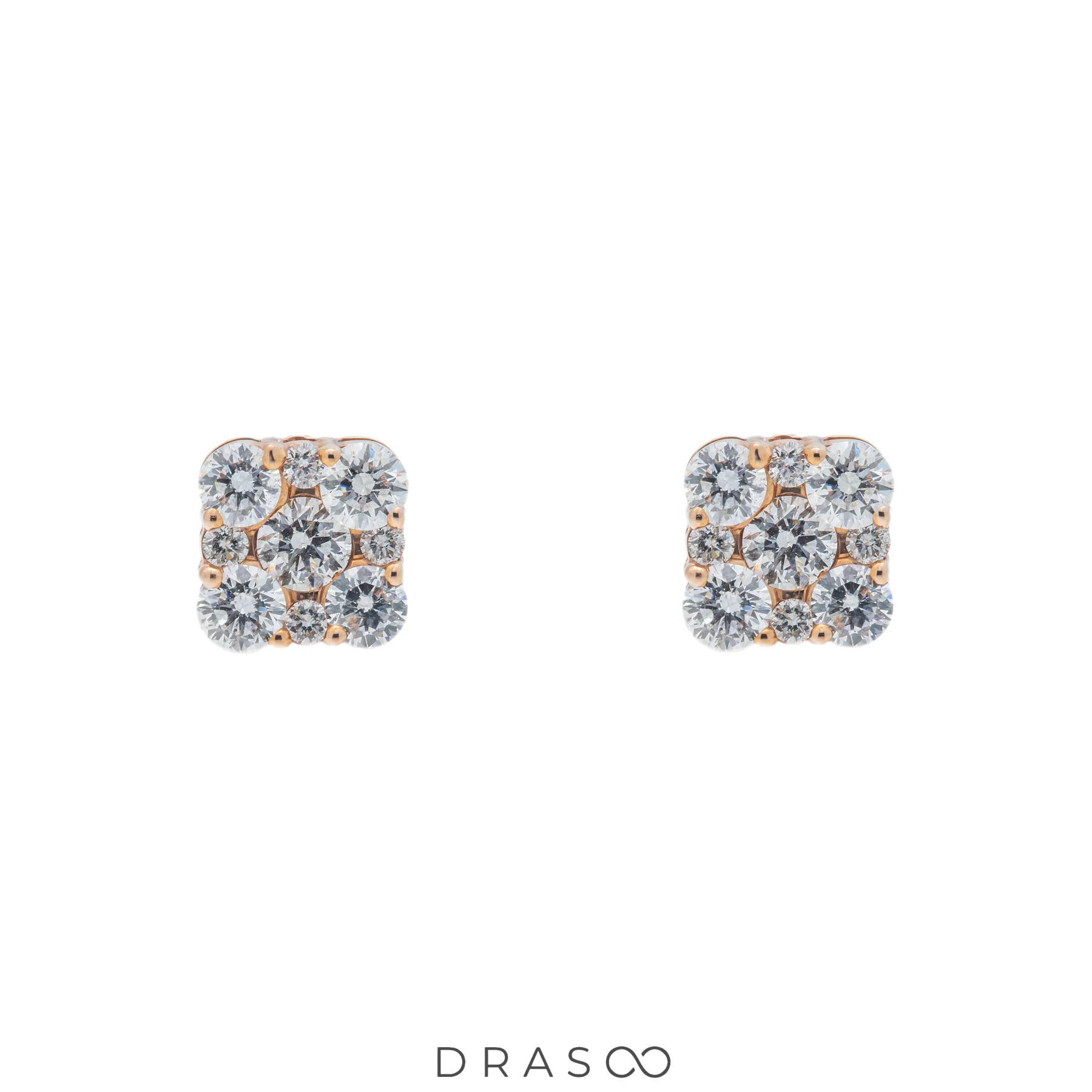 DIAMOND SQUARE EARRINGS