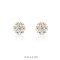 BLOOM EDGE STUD EARRINGS