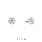 FLORA BOLD CLUSTER STUDS