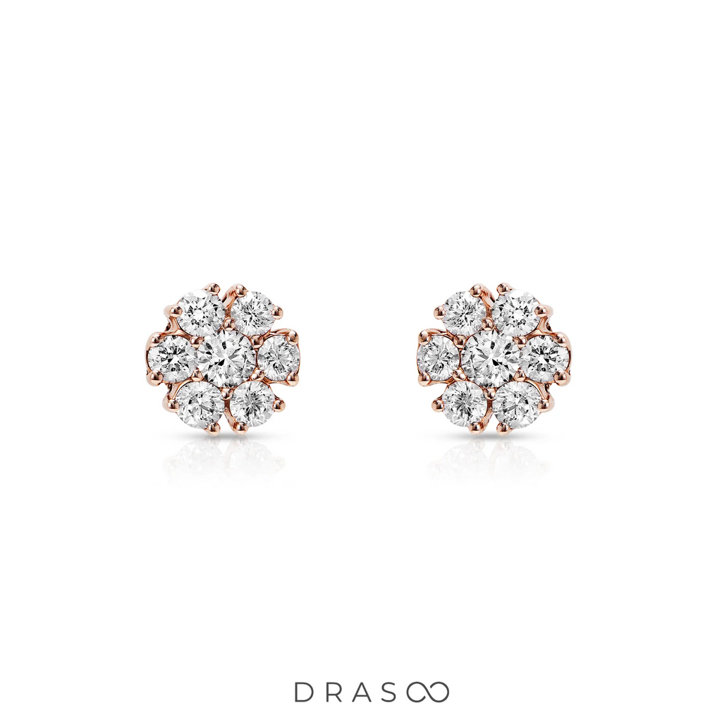 CLUSTER BLOOM LUXURY STUDS