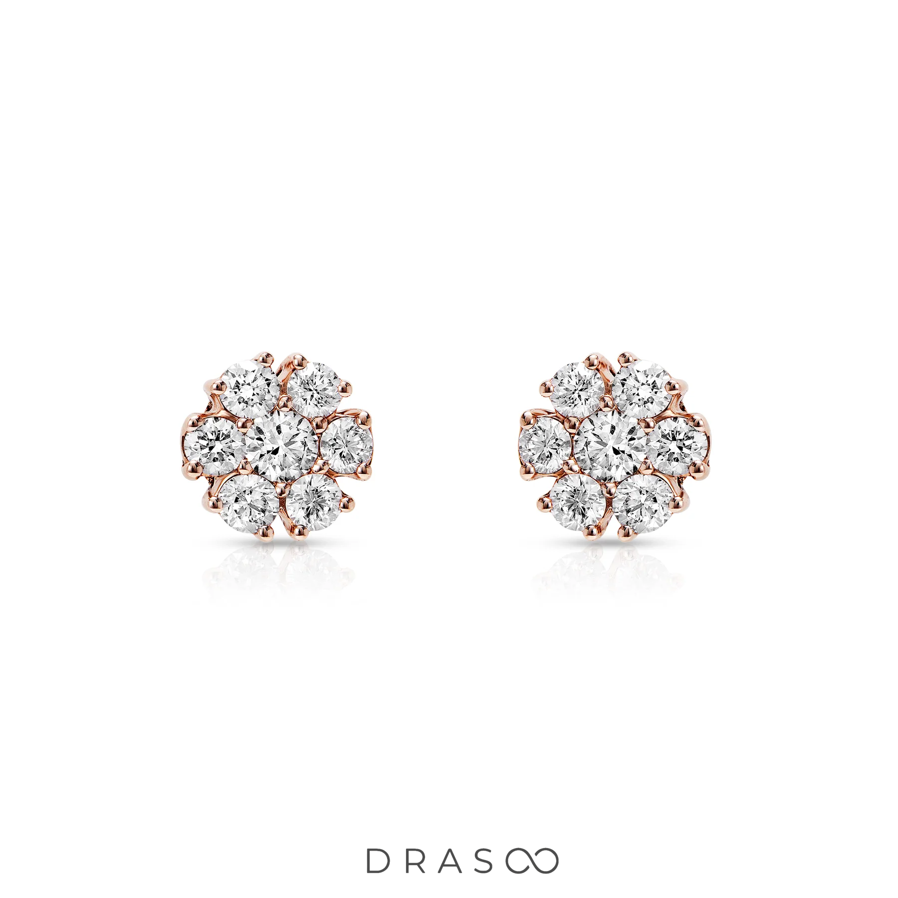 CLUSTER BLOOM LUXURY STUDS