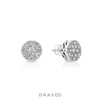 VORTEX DIAMOND BOLD EARRINGS