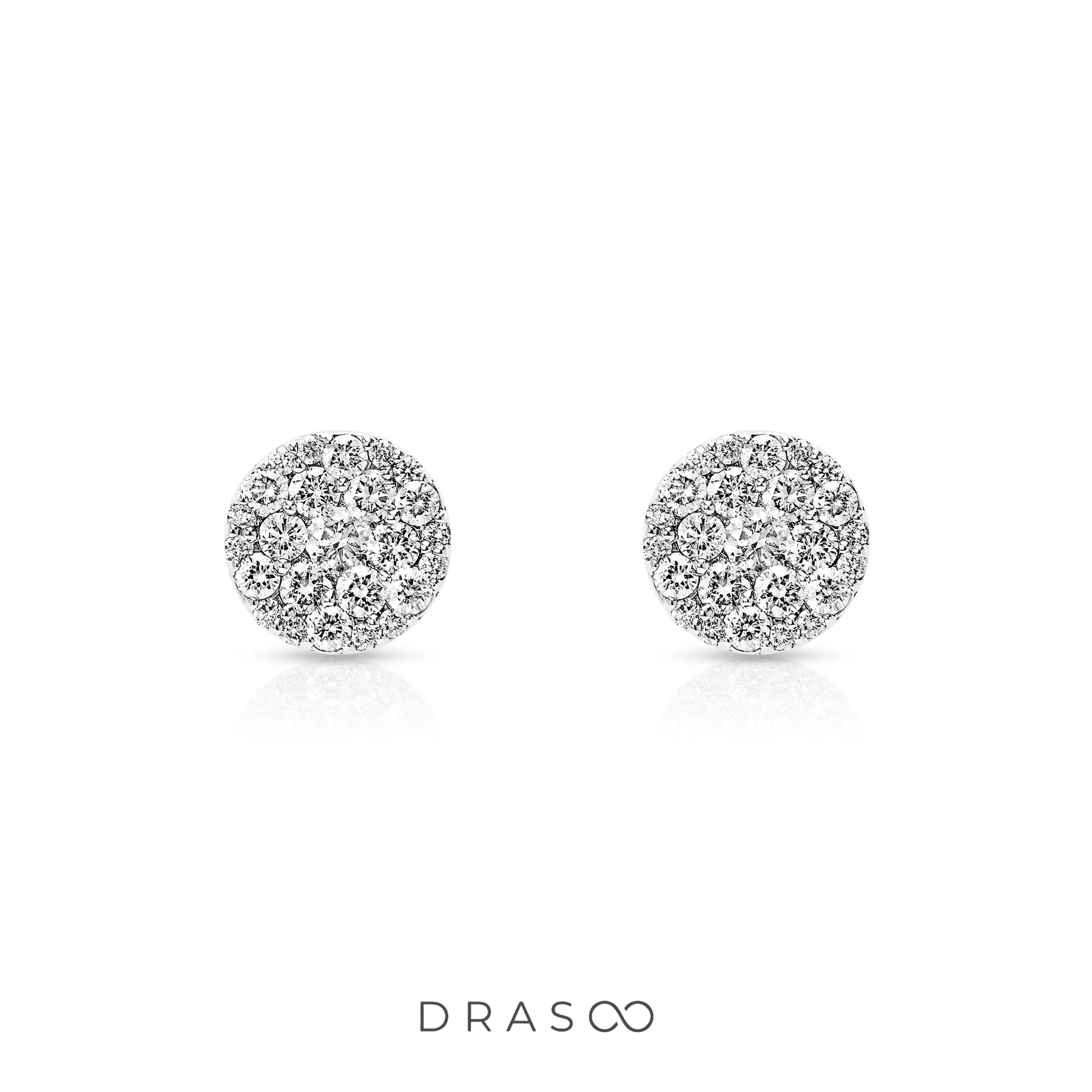 VORTEX DIAMOND BOLD EARRINGS