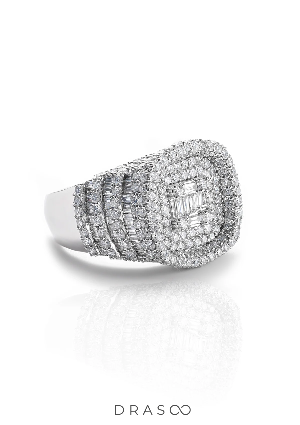 DIAMOND LAYERED RING