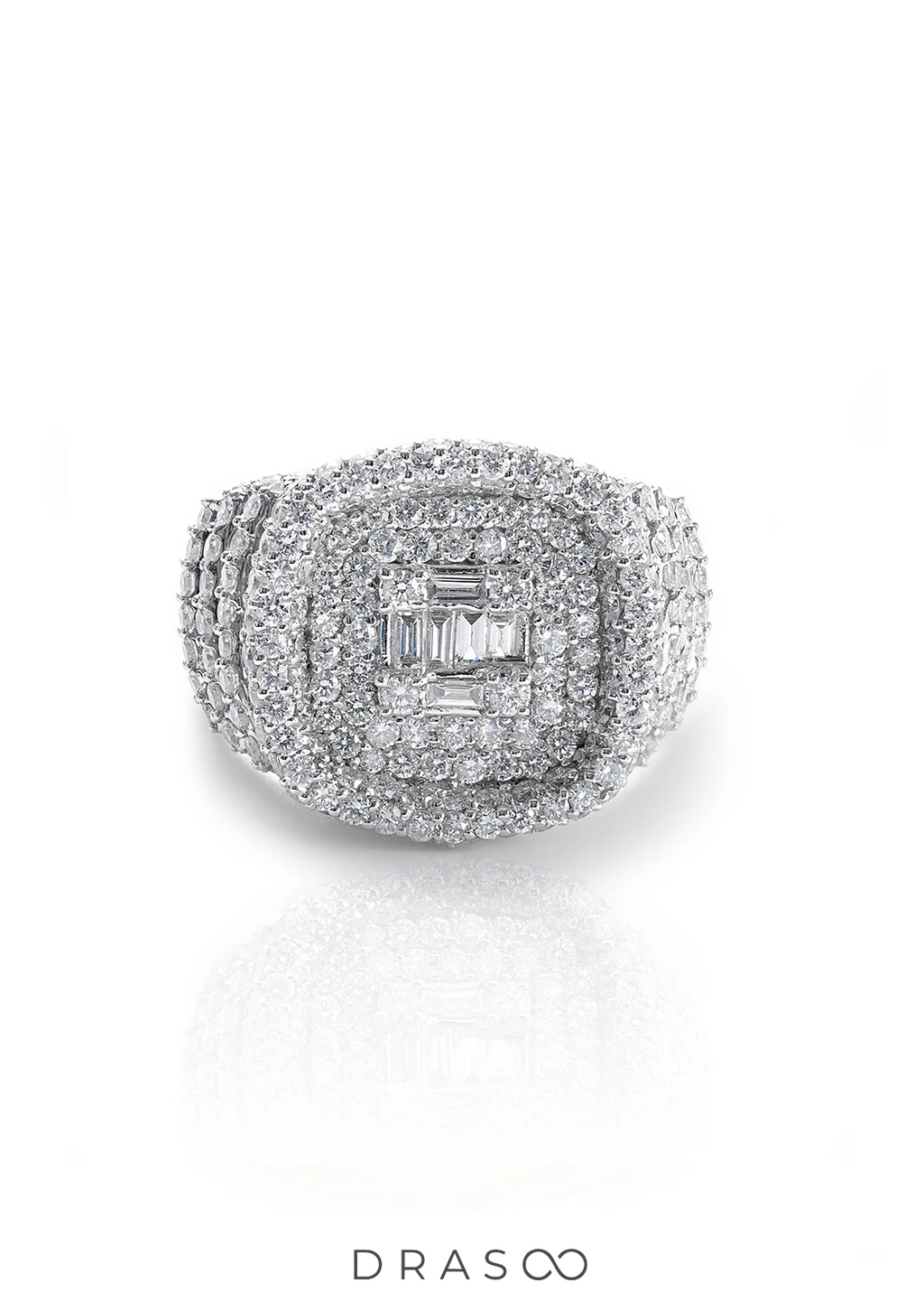 DIAMOND LAYERED RING