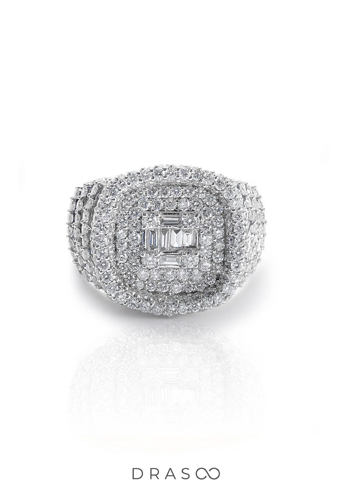 DIAMOND LAYERED RING
