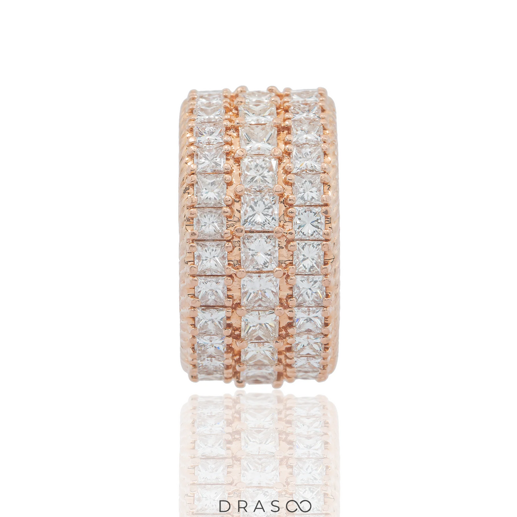 DIAMOND PRINCESS CUT RING