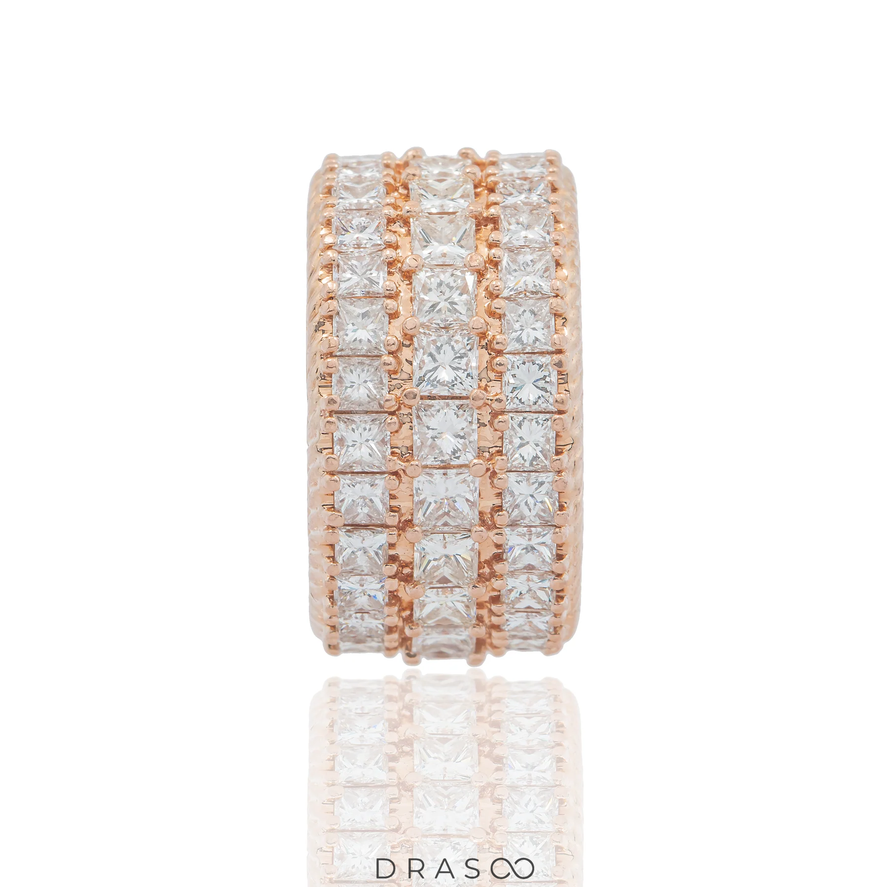 DIAMOND PRINCESS CUT RING