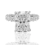 RADIANT CUT ENGAGEMENT RING