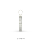 ANGEL WINGS DIAMOND ROUND PENDANT