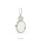 KING STYLE DIAMOND FRAME PENDANT