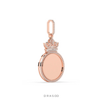 KING STYLE DIAMOND FRAME PENDANT