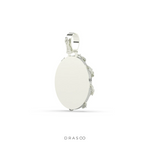 MEDALLION FRAME PICTURE PENDANT