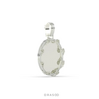 MEDALLION FRAME PICTURE PENDANT